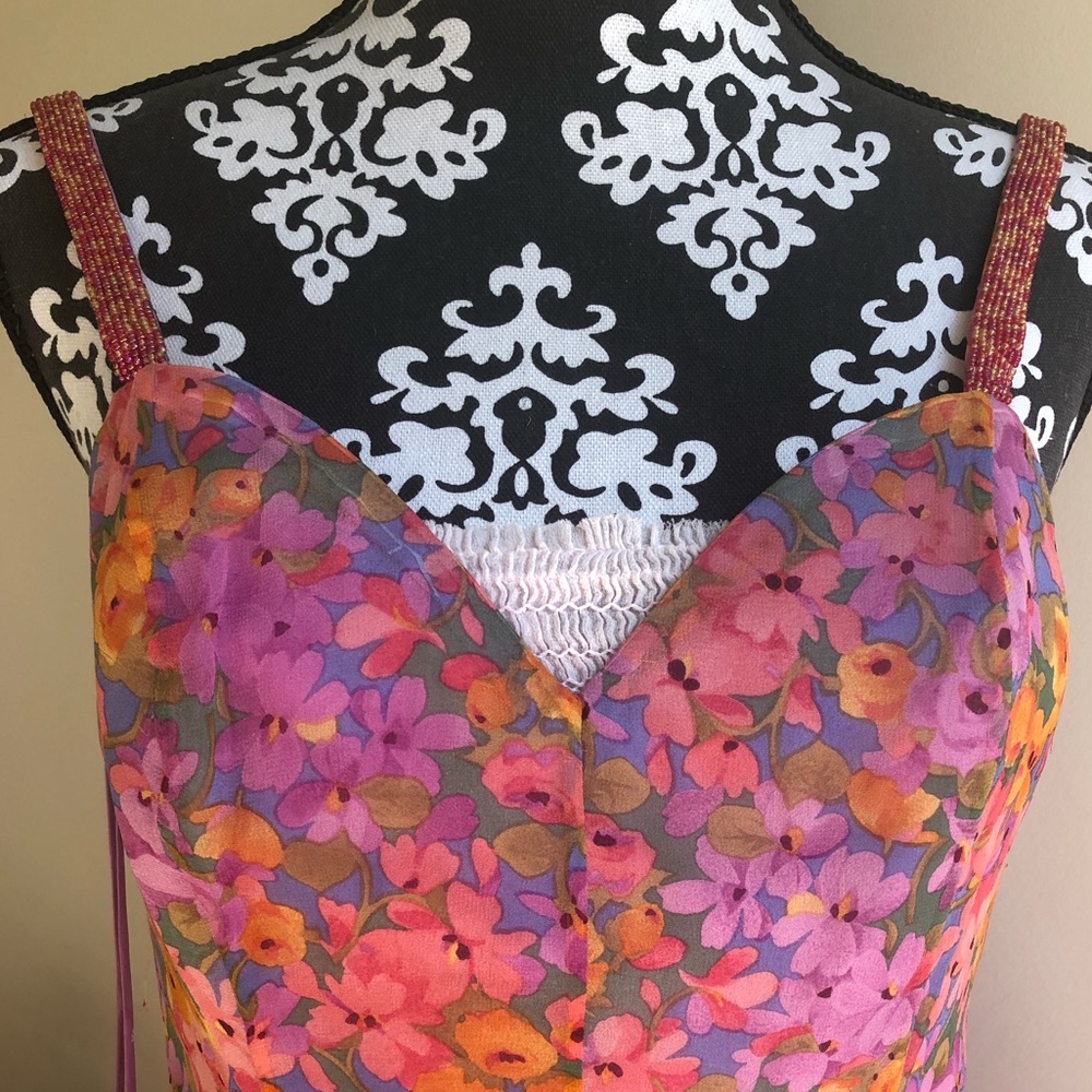 ❤️NITELINE❤️ Vintage 80’s silk classy dress